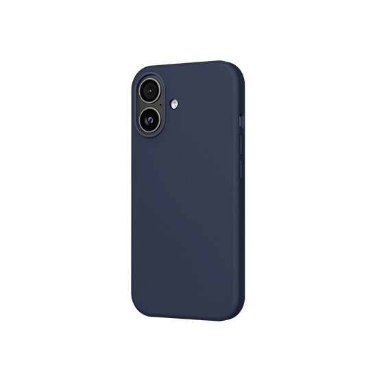 Coque silicone MagSafe iPhone 17 Bleu