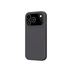 Coque silicone MagSafe iPhone 17 Pro Noir