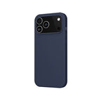 Coque silicone MagSafe iPhone 17 Pro Max Bleu