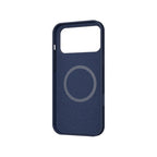 Coque silicone MagSafe iPhone 17 Pro Max Bleu