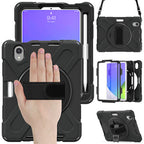 Securit rotative iPad Mini 8.3 (2024/21 - 7/6th gen) Noir Polybag