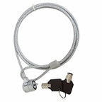 Câble cadenas (2m) à clé Polybag