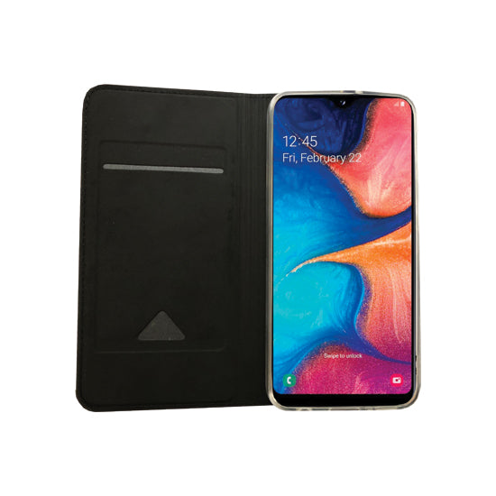 Folio case Samsung A10 Noir Polybag
