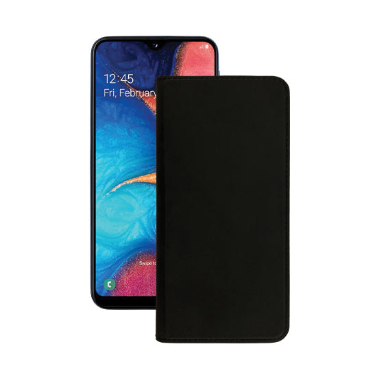 Folio case Samsung A10 Noir Polybag