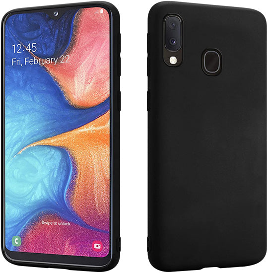 Liquid TPU Samsung A20E Noir Polybag