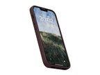 Coque cuir iPhone 14 Plus Marron