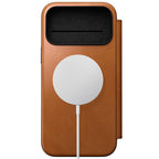 Folio Modern cuir iPhone 18 Pro Max English Tan