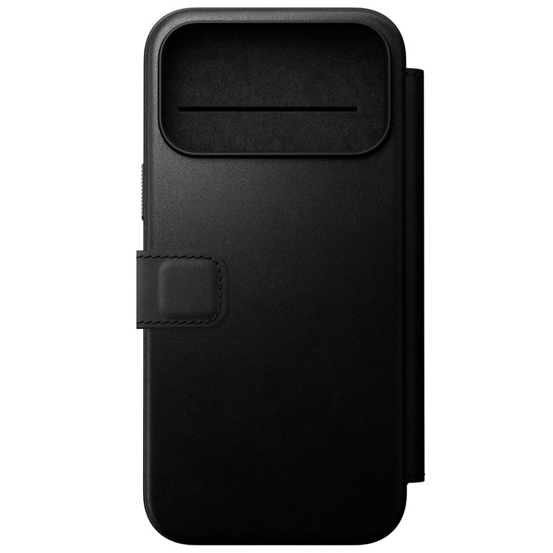 Folio Modern cuir iPhone 18 Pro Max Noir