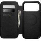 Folio Modern cuir iPhone 18 Pro Max Noir