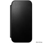 Folio Modern cuir iPhone 18 Pro Max Noir