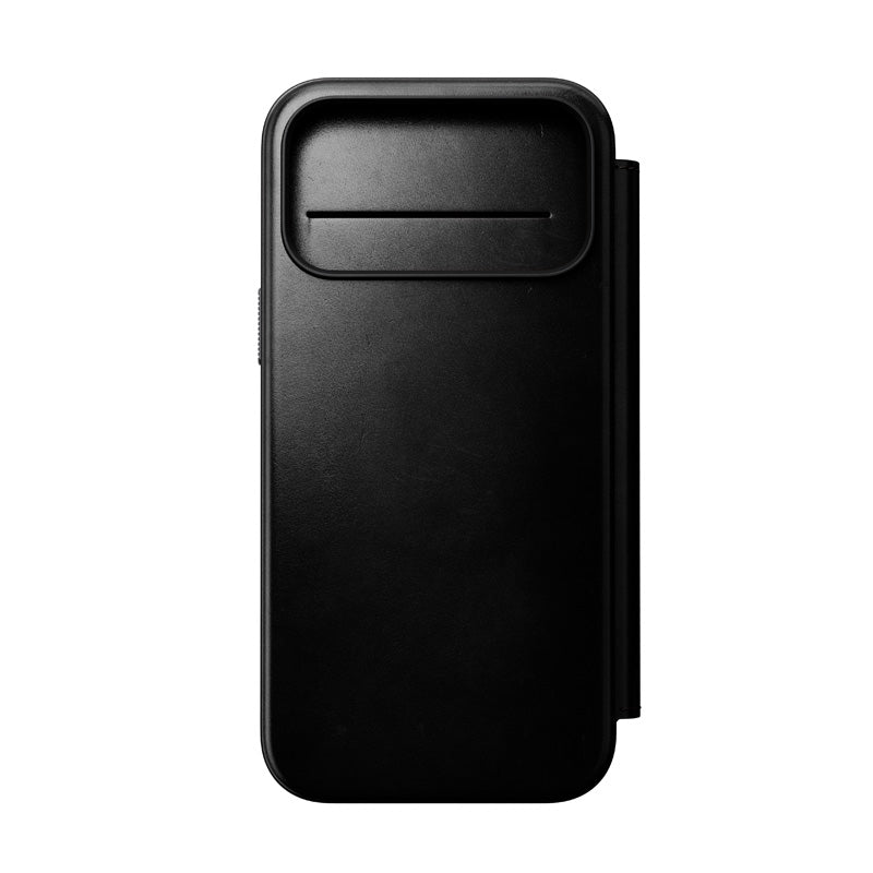 Folio Modern Cuir Horween iPhone 18 Pro Max / 17 Pro Max Noir