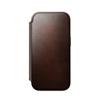 Folio Modern Cuir Horween iPhone 18 Pro / 17 Pro Rustic Brown