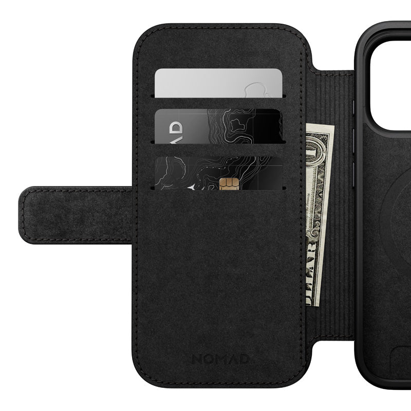 Folio Modern cuir iPhone 18 Pro English Tan