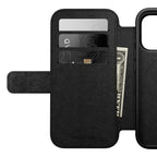 Folio Modern cuir iPhone 18 Pro Rustic Brown