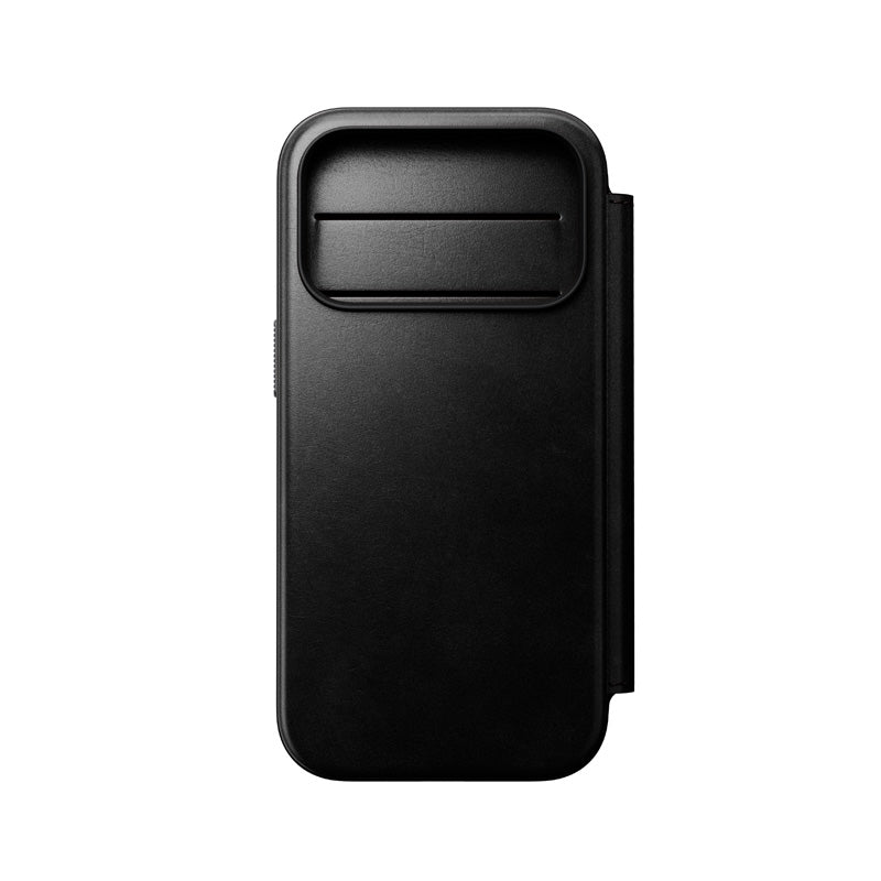 Folio Modern Cuir Horween iPhone 18 Pro / 17 Pro Noir