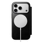 Folio Modern Cuir Horween iPhone 18 Pro / 17 Pro Noir