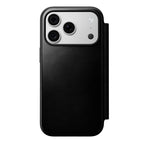 Folio Modern Cuir Horween iPhone 18 Pro / 17 Pro Noir
