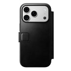 Folio Modern Cuir Horween iPhone 18 Pro / 17 Pro Noir