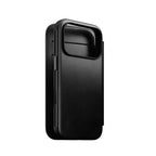 Folio Modern Cuir Horween iPhone 18 Pro / 17 Pro Noir
