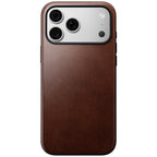 Coque Modern Horween cuir iPhone 18 Pro Max / 17 Pro Max Rustic Brown