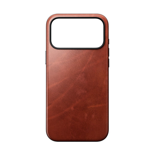 Coque Modern Horween cuir iPhone 18 Pro Max / 17 Pro Max Olde Dublin