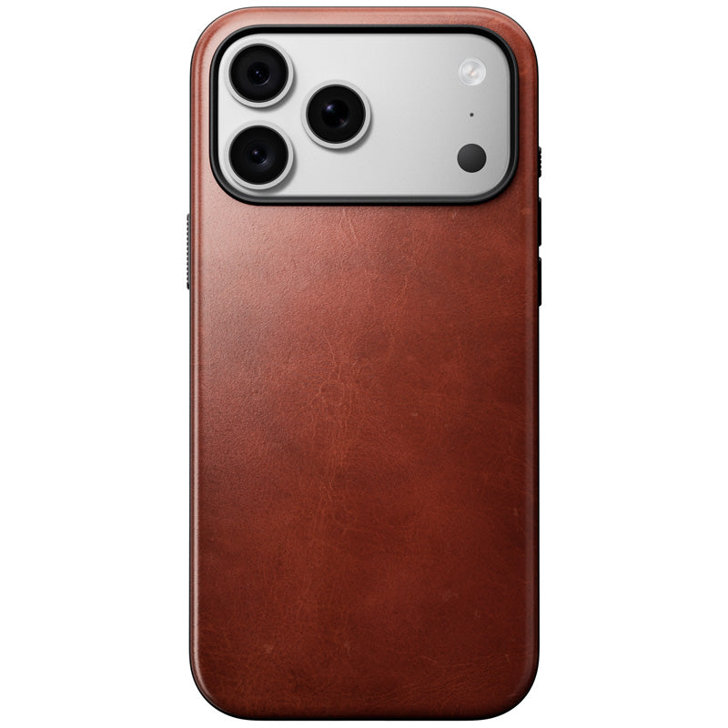 Coque Modern Horween cuir iPhone 18 Pro Max / 17 Pro Max Olde Dublin