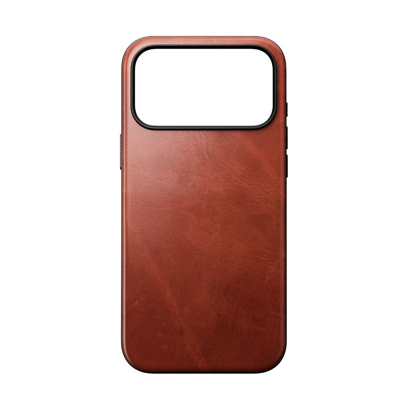Coque Modern Horween cuir iPhone 18 Pro Max / 17 Pro Max Olde Dublin