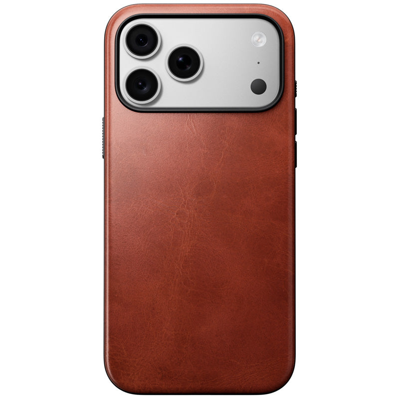 Coque Modern Horween cuir iPhone 18 Pro Max / 17 Pro Max Olde Dublin
