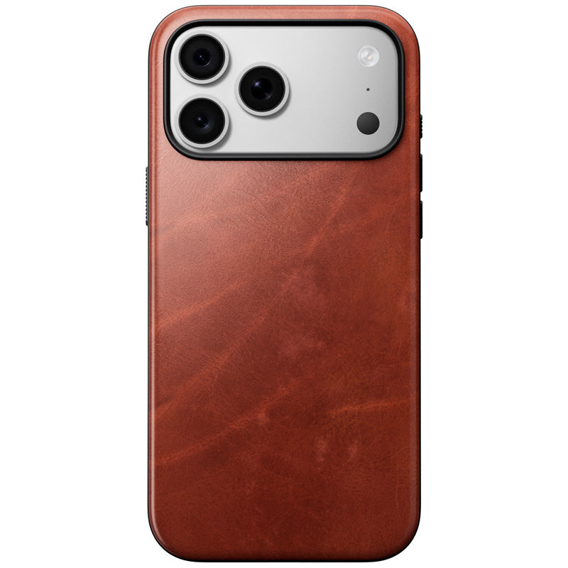 Coque Modern Horween cuir iPhone 18 Pro Max / 17 Pro Max Olde Dublin
