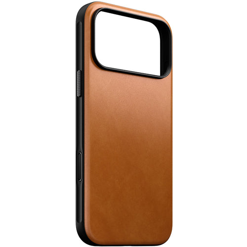 Coque Modern cuir iPhone 18 Pro Max / 17 Pro Max English Tan