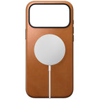 Coque Modern cuir iPhone 18 Pro Max / 17 Pro Max English Tan