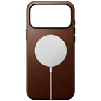 Coque Modern cuir iPhone 18 Pro Max / 17 Pro Max Rustic Brown