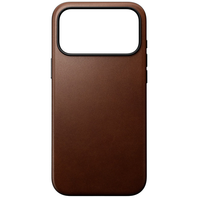 Coque Modern cuir iPhone 18 Pro Max / 17 Pro Max Rustic Brown