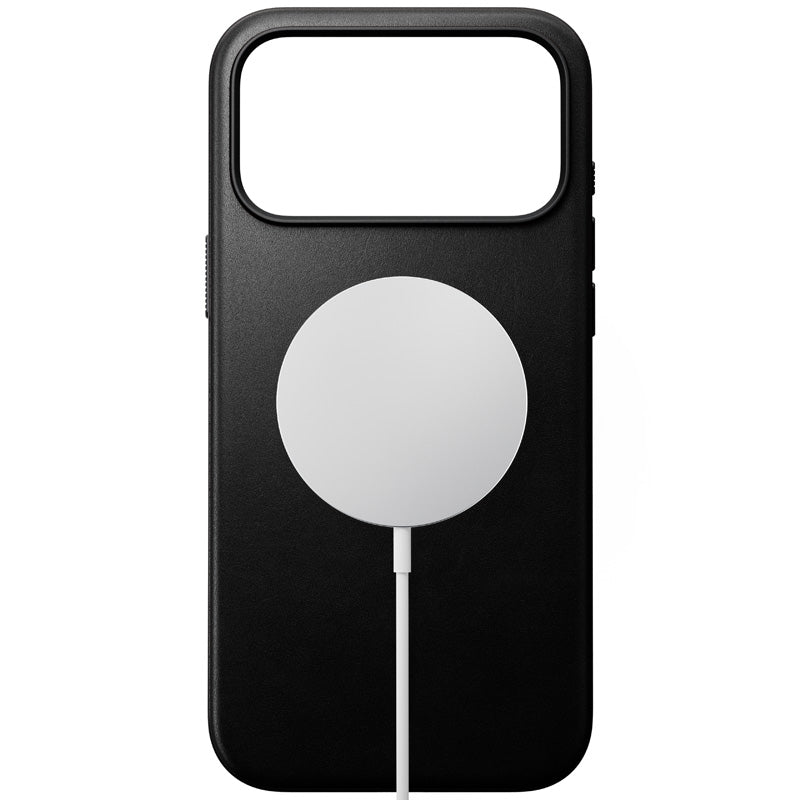 Coque Modern cuir iPhone 18 Pro Max / 17 Pro Max Noir