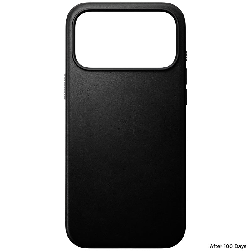 Coque Modern cuir iPhone 18 Pro Max / 17 Pro Max Noir