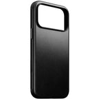 Coque Modern Horween cuir iPhone 18 Pro Max / 17 Pro Max Noir