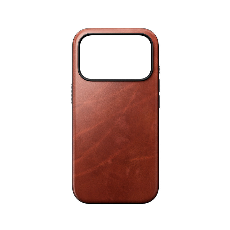 Coque Modern Horween cuir iPhone 18 Pro / 17 Pro Olde Dublin