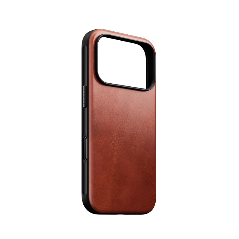 Coque Modern Horween cuir iPhone 18 Pro / 17 Pro Olde Dublin