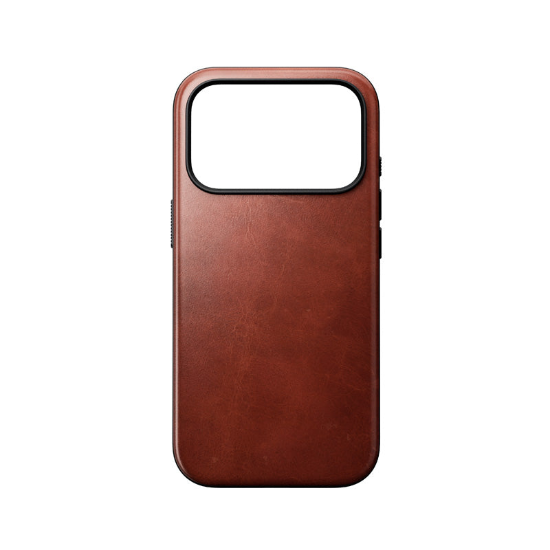 Coque Modern Horween cuir iPhone 18 Pro / 17 Pro Olde Dublin