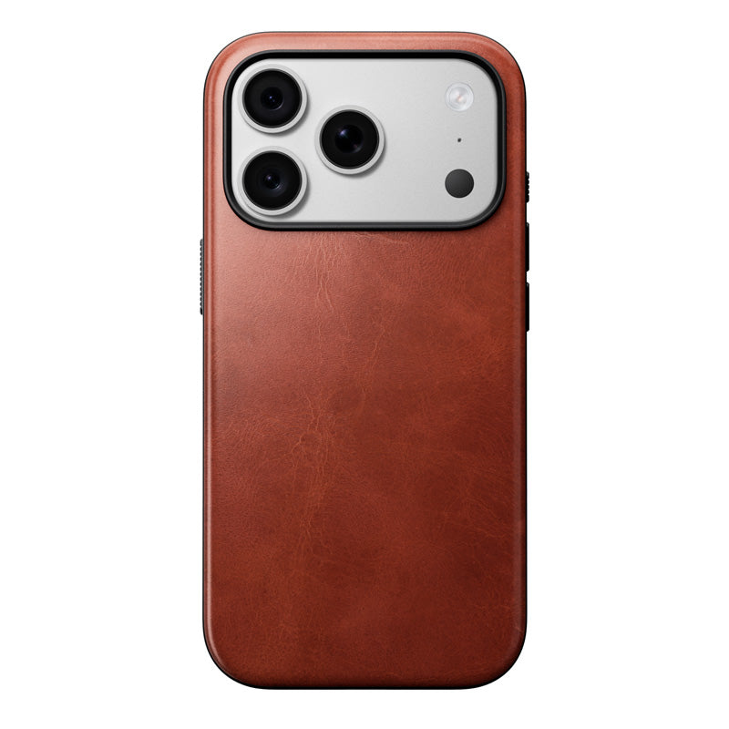 Coque Modern Horween cuir iPhone 18 Pro / 17 Pro Olde Dublin