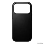 Coque Modern cuir iPhone 18 Pro / iPhone 17 Pro Noir