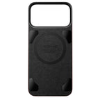 Coque arrière magnétique cuir Horween iPhone 18 Pro Max Burgundy