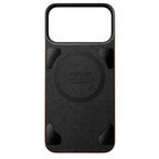 Coque arrière magnétique cuir Horween iPhone 18 Pro Max Olde Dublin