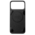Coque arrière magnétique cuir Horween iPhone 18 Pro Max Noir