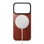 Coque arrière magnétique cuir Horween iPhone 18 Pro Olde Dublin