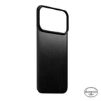 Coque arrière magnétique cuir Horween iPhone 18 Pro Noir
