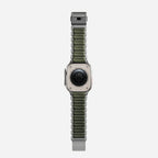 Bracelet Stratos 49mn Natural Titanium/Forest Green FKM