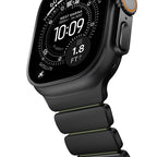 Bracelet Stratos 49mn Black Titanium/Forest Green FKM