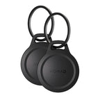 Lot de 2 Porte-clés AirTag Noir v2