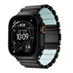 Bracelet Stratos 49mm Black Titanium/Icy Blue Glow KFM
